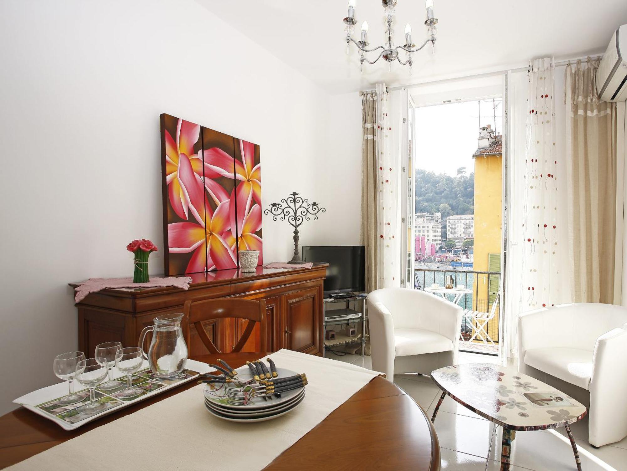 Aigue-Marine - Superbe Appartement Vue Mer 4 Personnes Au Port De ニース エクステリア 写真